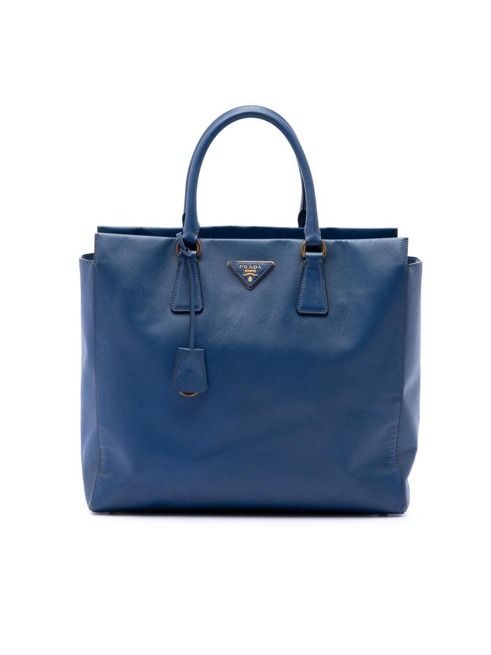 Prada Convertible Open Tote Saffiano #376446P90B